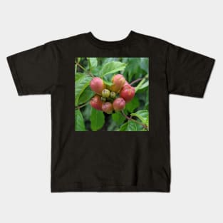 Red Buds on a Walk Photographic Image Kids T-Shirt